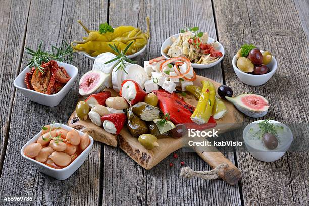 Greek Food Stock Photo - Download Image Now - Olive - Fruit, Artichoke, Dolma