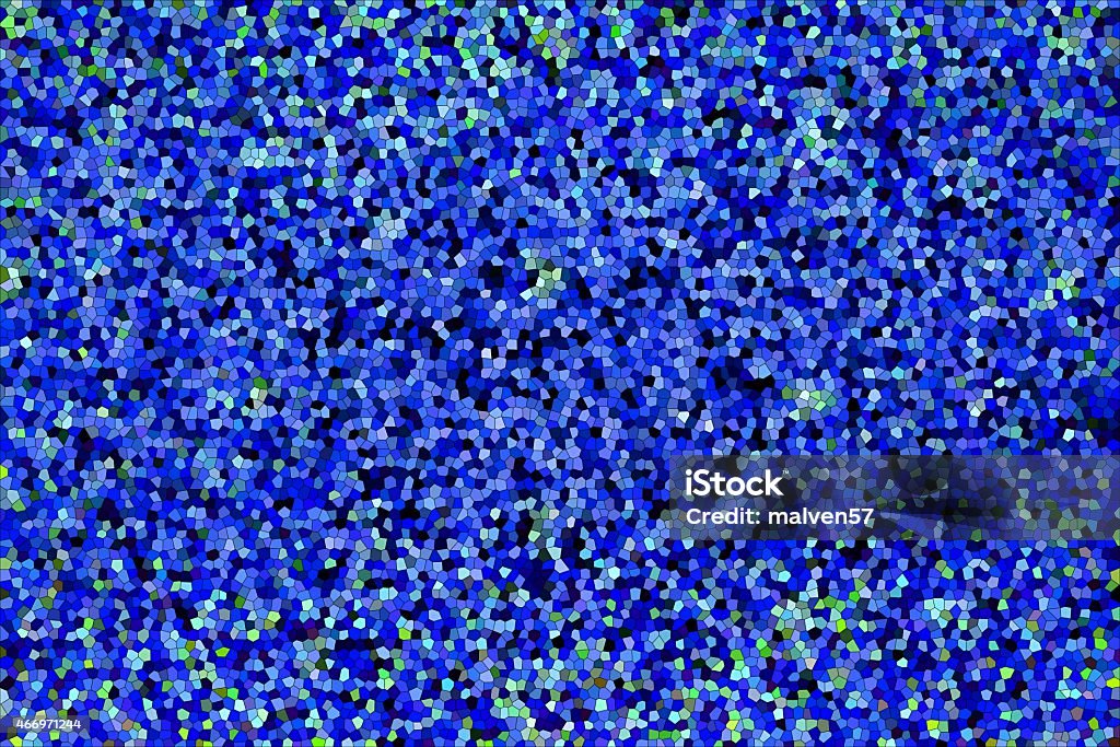 abstract texture grained mosaic of blue color abstract grained texture of a spotty mosaic of blue color for backgrounds for stained and for wallpaper 2015 Stock Photo