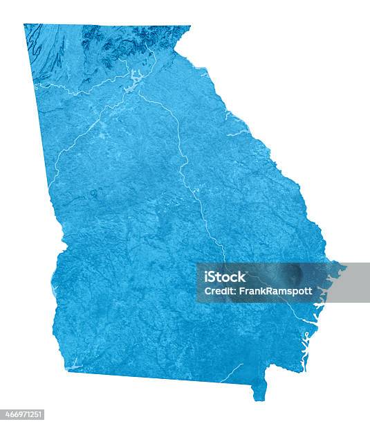 ジョージア Topographic マップ絶縁 - ジョージア州のストックフォトや画像を多数ご用意 - ジョージア州, 地図, 地誌学
