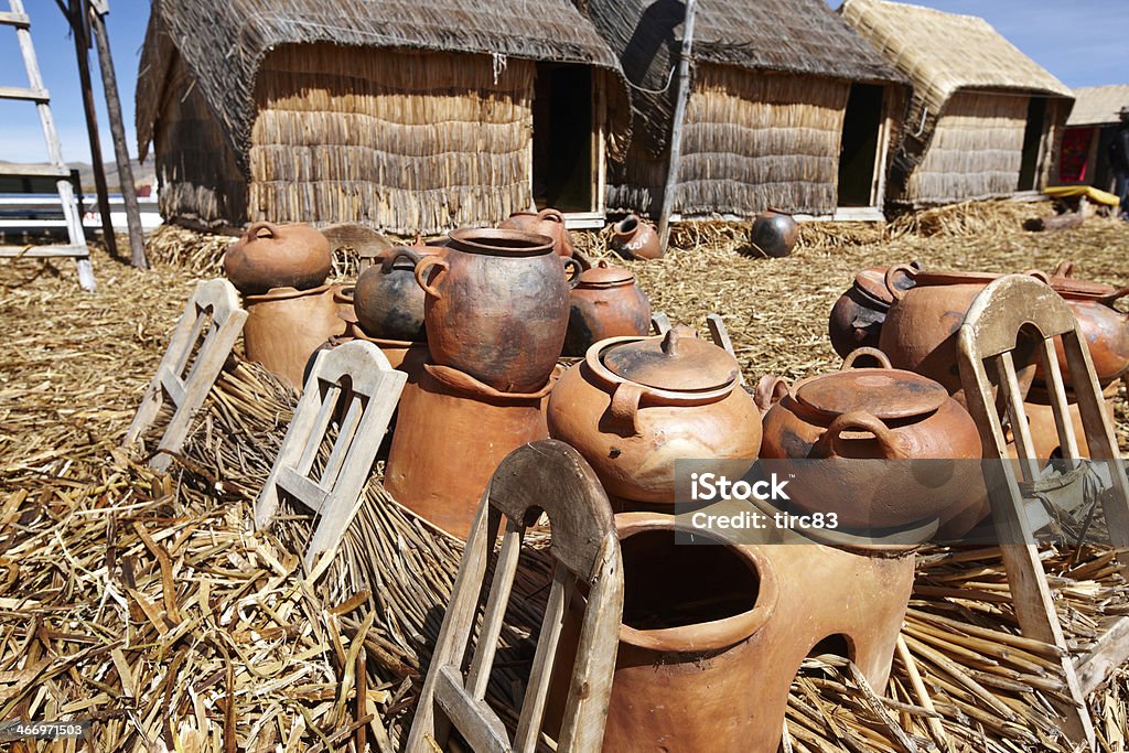 Peruano clay ollas para la venta - Foto de stock de Aire libre libre de derechos