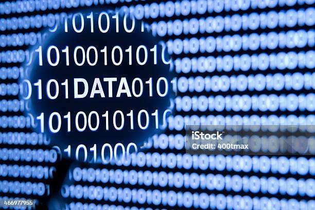 Foto de Conceito De Dados e mais fotos de stock de Azul - Azul, Big Data, Codificação