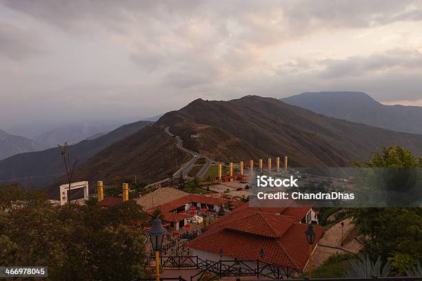 Colombia Chicamocha National Park Santander At Sunset Stock Photo - Download Image Now