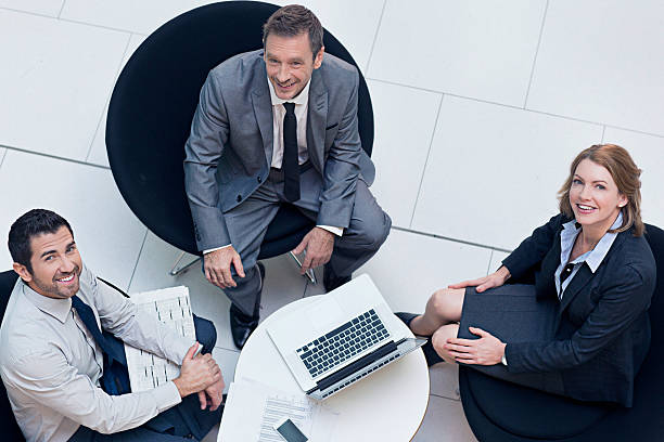istock Portrait of three business colleagues 466978628