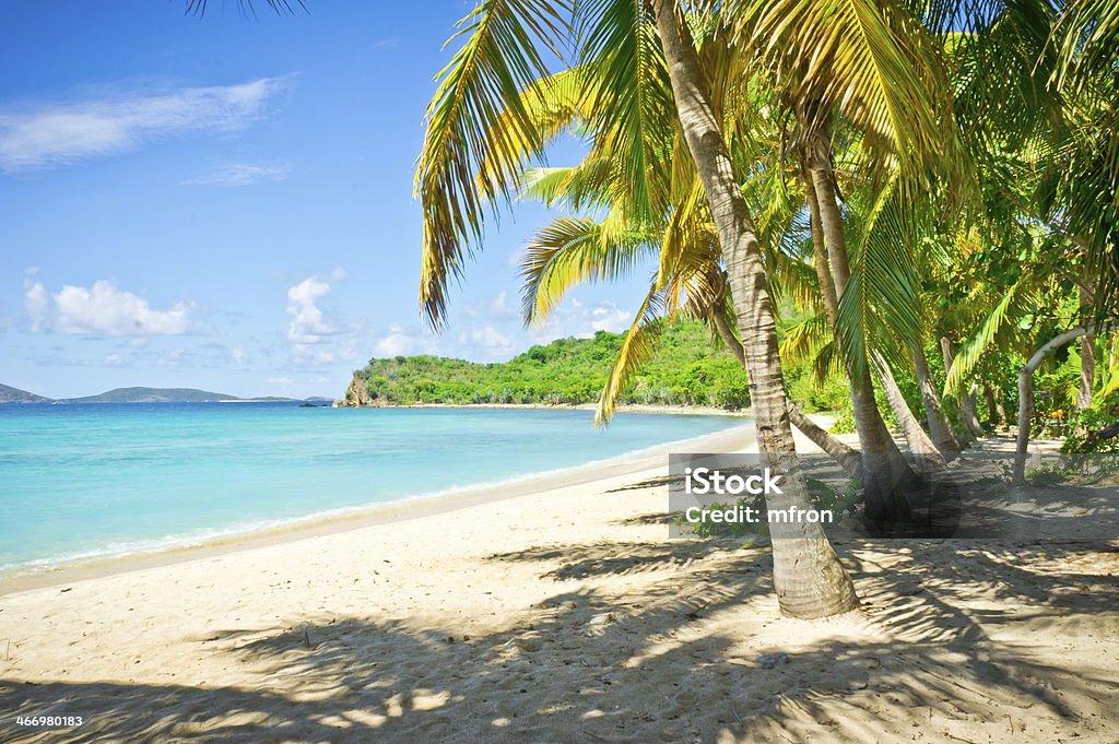 Splendida vista di Tortola, Isole Vergini Britanniche - Foto stock royalty-free di Acqua