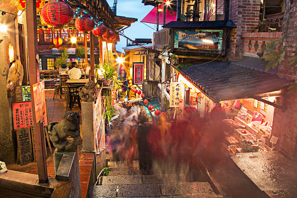 istock Street in Jiufen 466981024