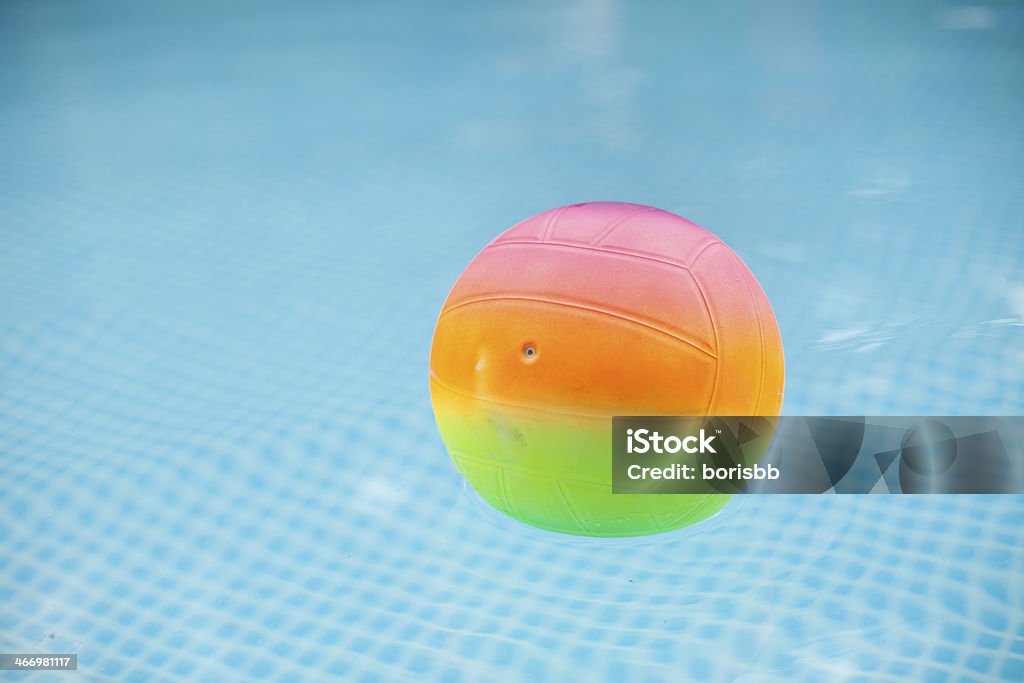 Beach Ball - Lizenzfrei Auf dem Wasser treiben Stock-Foto