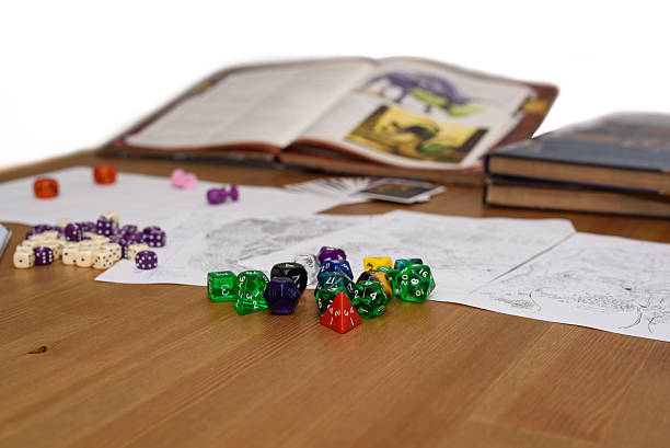 istock role playing game set up on table isolated 466983060