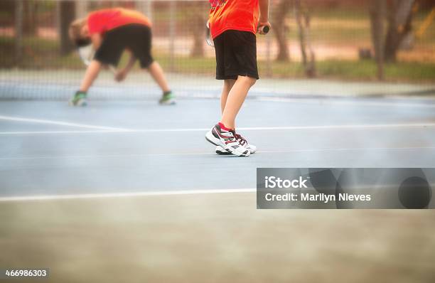 Giocatori Di Tennis - Fotografie stock e altre immagini di Abbigliamento sportivo - Abbigliamento sportivo, Adolescenza, Allerta