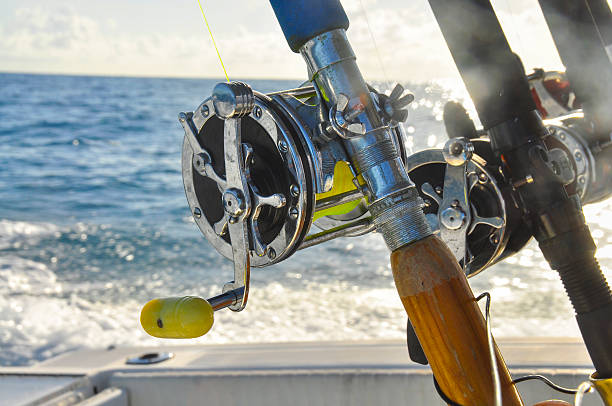 istock Fishing rods and reels 466986771
