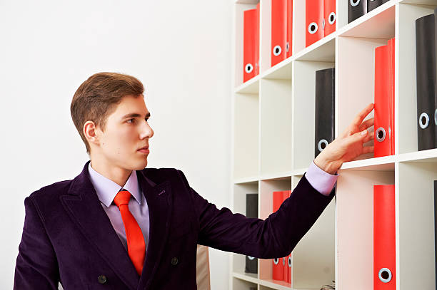istock Young businessman  in the office 466987928