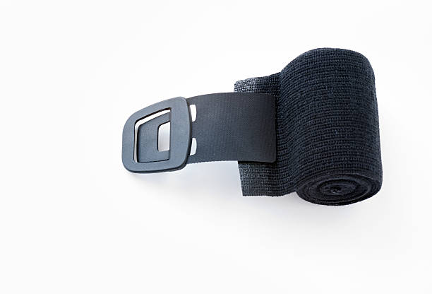 istock Black Sports Wrap with Clip Closure 466988104
