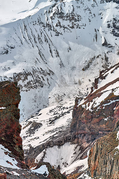 istock Mountain Baksan valley, Elbrus and Cheget, Russia. 466988200