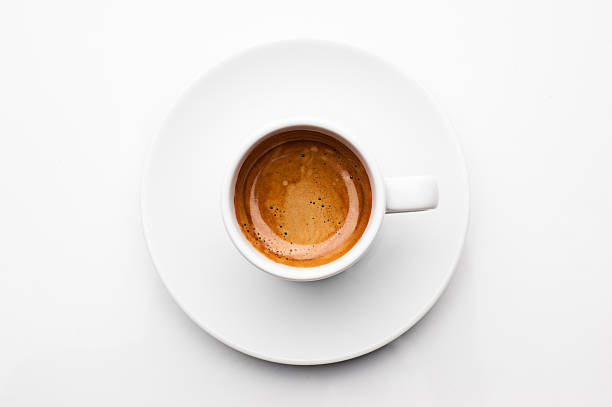 istock top view a cup of espresso coffee 466988436