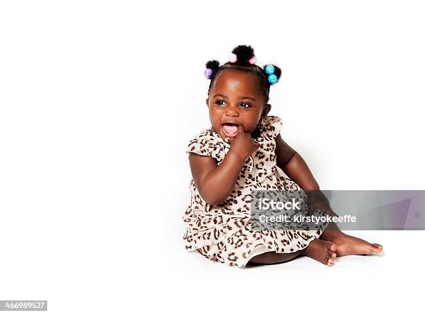 Happy Baby Stock Photo - Download Image Now - Baby - Human Age, Finger In Mouth, 6-11 Months