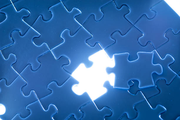 istock Business success, jigsaw puzzle concept 466992594