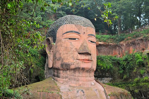 istock World's biggest Buddha in Leshan, China 466993716
