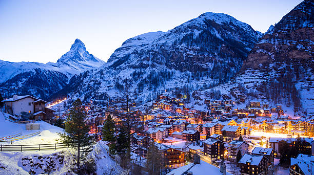 istock Matterhorn mountain, zermatt in switzerland 466994156