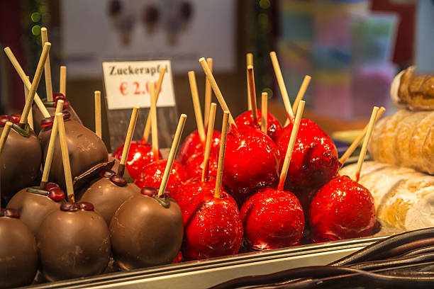 christmas market at town hall in Vienna stock photo