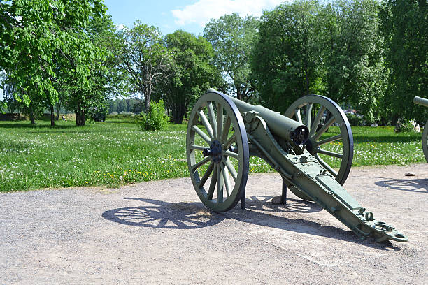 istock Antique guns in Lappeenranta 466996979