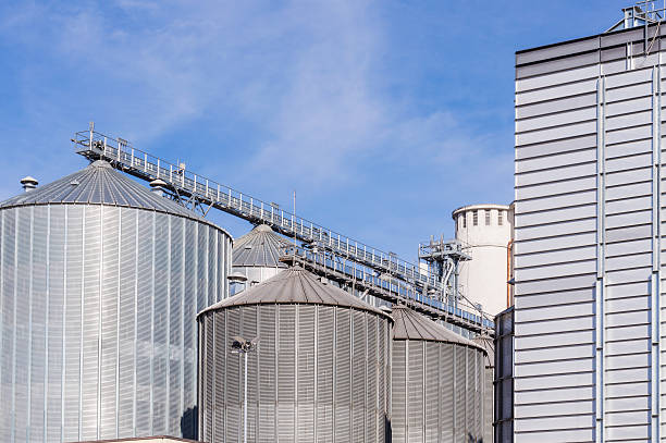 istock Storage facility cereals, and biogas production 466997174