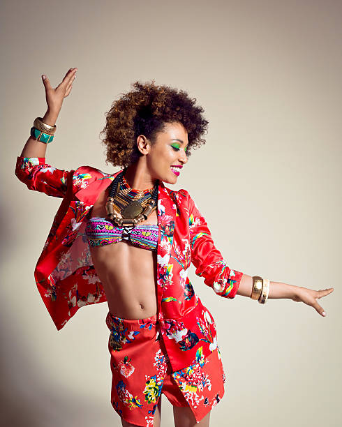 istock Happy Afro American Young Woman 466997764