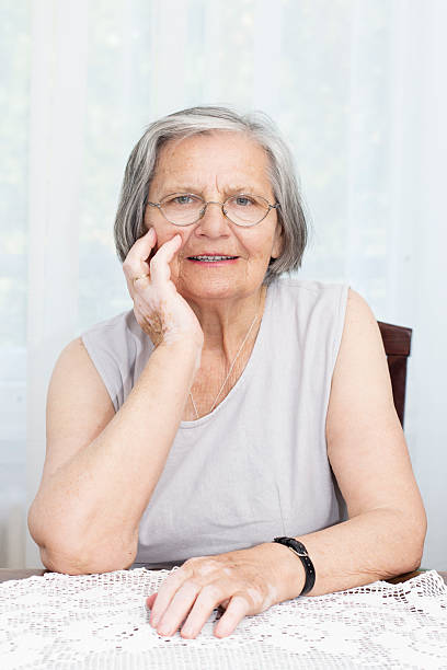 istock Senior woman portrait 467002023