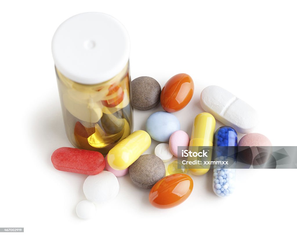 Le pillole - Foto stock royalty-free di Acido