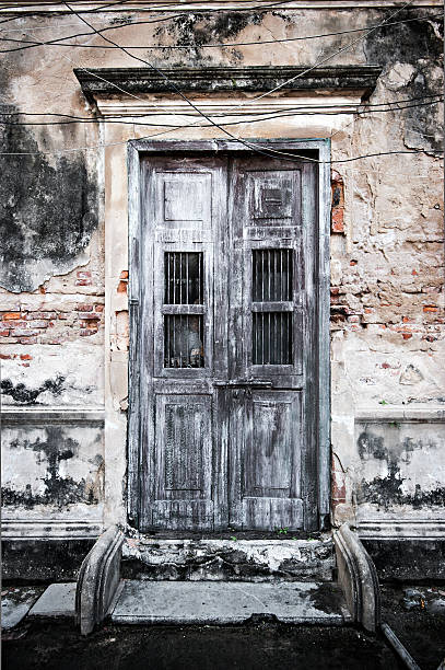 istock vintage wooden door 467004500
