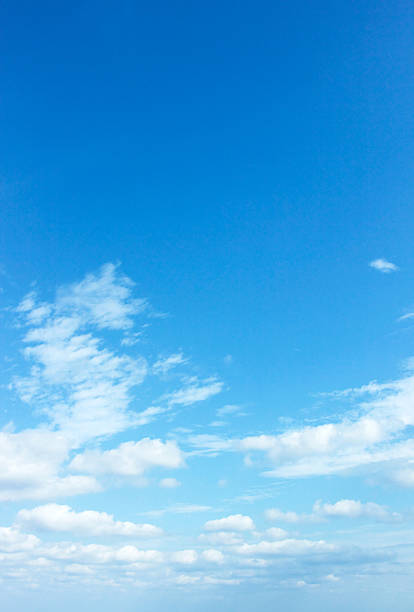 clear sky Blue sky background with white clouds sky only stock pictures, royalty-free photos & images