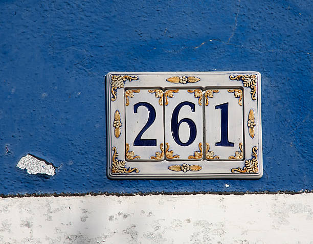 istock decorated ceramics house number sign 467006307
