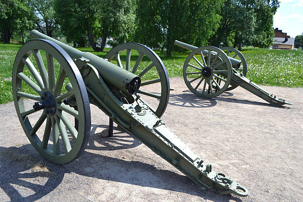istock Antique guns in Lappeenranta 467008527