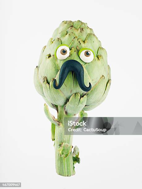 Artichoke Stock Photo - Download Image Now - Vegetable, Art, Humor