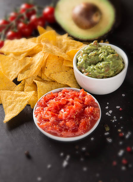 istock Guacamole with bread and avocado 467009522