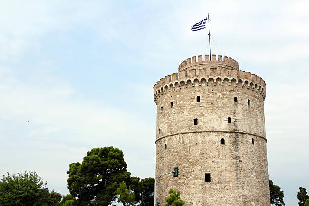 istock Thessaloniki white tower famous landmark 467009687