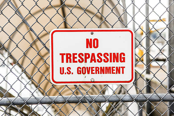 istock Federal Government No Trespassing 467010875