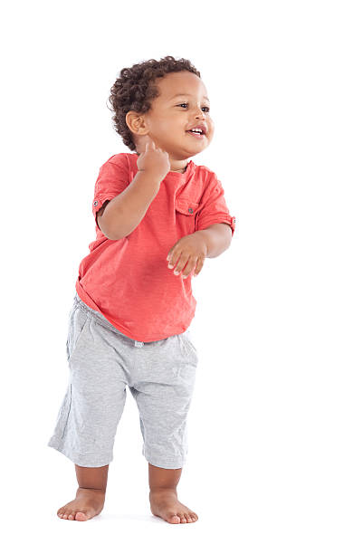 istock Gorgeous baby boy isolated on white. 467013849