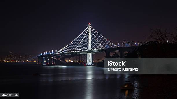 Bay Bridge Stock Photo - Download Image Now - 2015, Architecture, Beauty