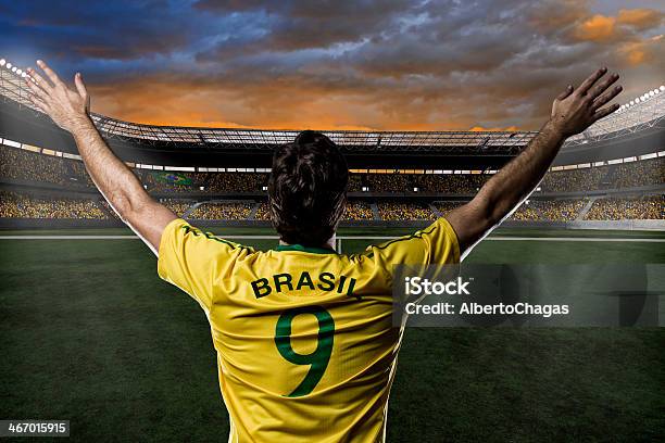 Brasilianischer Fußballspieler Player Stockfoto und mehr Bilder von Fußball - Fußball, Brasilien, Fußball-Spielball