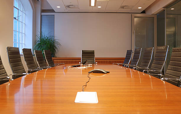 Business meeting room in office with modern decoration Business meeting room in office with modern decoration director stock pictures, royalty-free photos & images