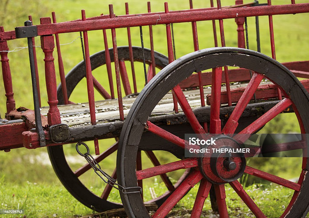 Vieille Voiture attelée - Photo de D'autrefois libre de droits