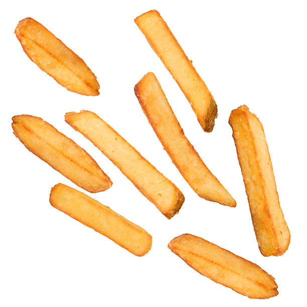 istock French fries in freeze motion 467019786