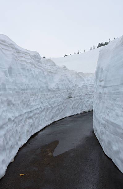 istock Hachimantai aspite line in early spring 467020052