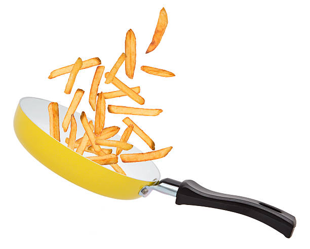 istock French fries in freeze motion 467020256