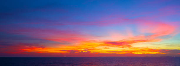 istock beautiful sunset in the tropical sea at summer time 467020497