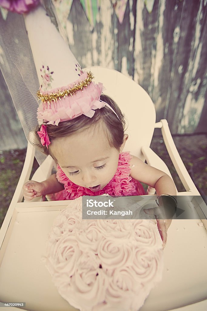 Felice Primo compleanno - Foto stock royalty-free di 12-23 mesi