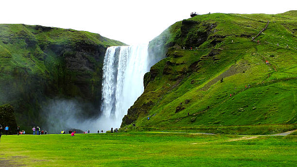 istock Beautiful Icelandic waterfall ''Skogafos'' 467021518
