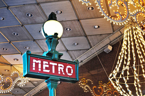 istock Paris metro at Christmas 467026125