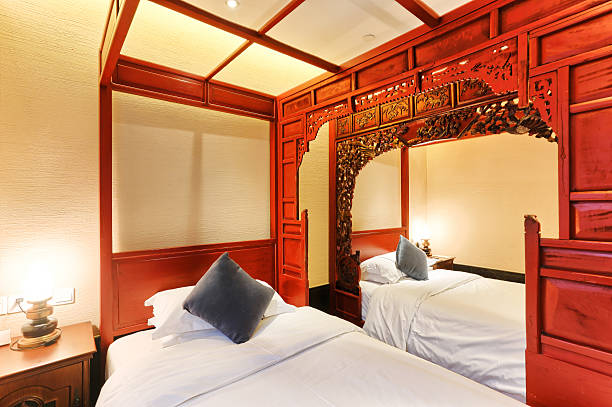 istock retro decorated house bedroom interior 467027550