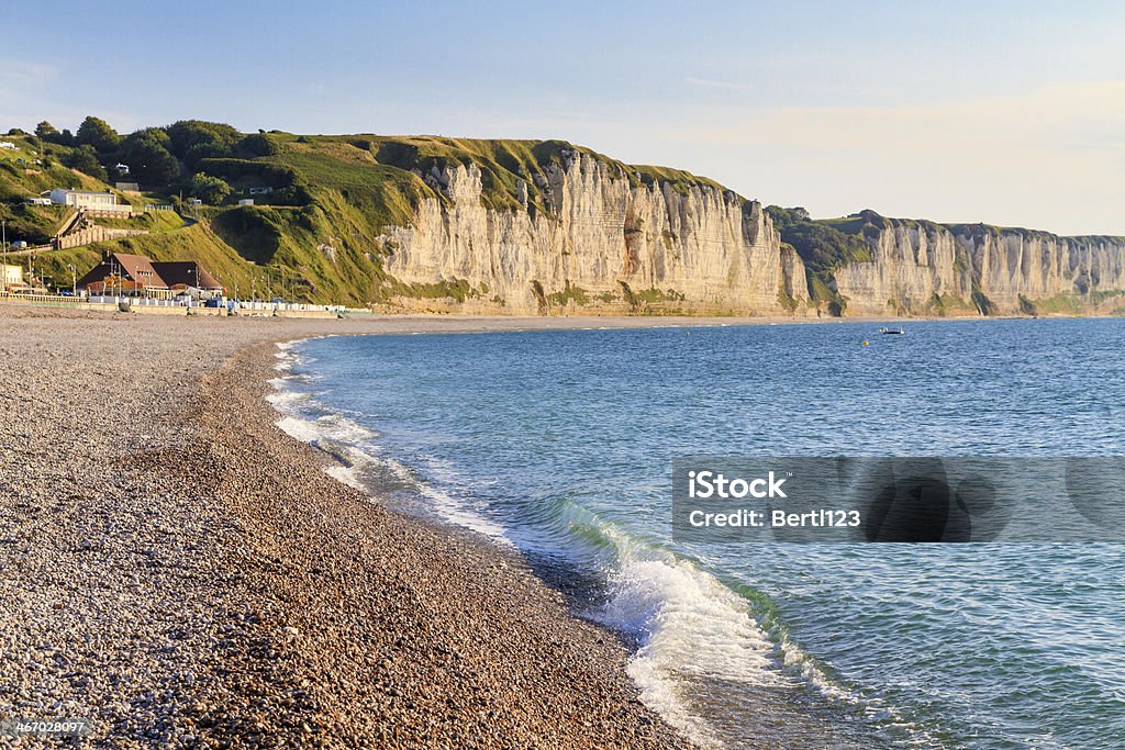 Normandy Coast with white cliffs, near Fecamp, France Alabaster Stock Photo