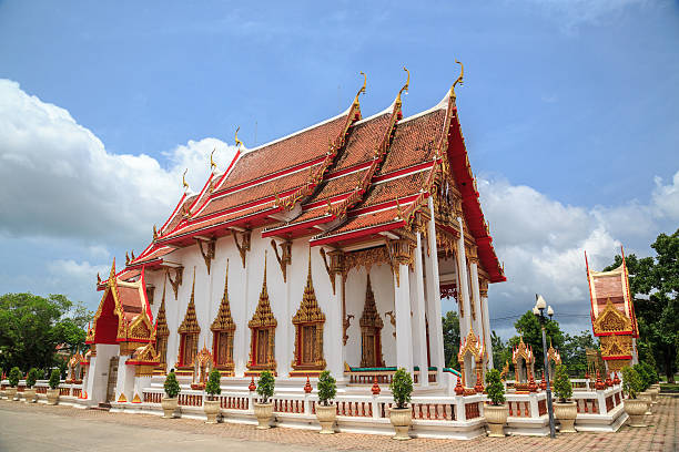 Thai temple stock photo